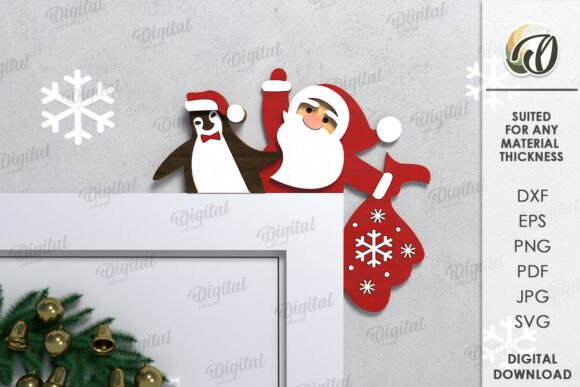 3D Christmas Door Corner Laser Cut: A Practical Digital Asset Review