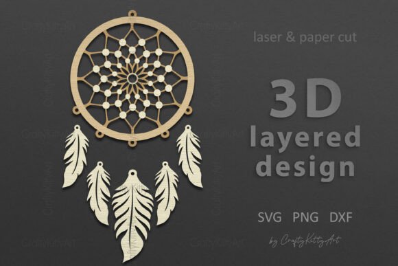 3D Dreamcatcher SVG Layered Laser Cut: A Complete Guide to Crafting Depth