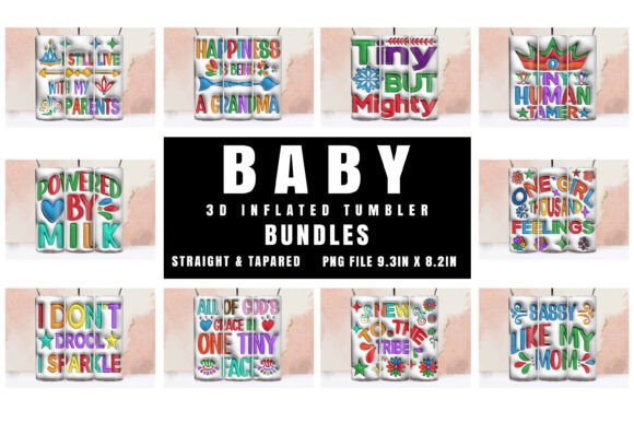 3d Inflated Baby Tumbler Wrap: A Creative Guide for Crafters