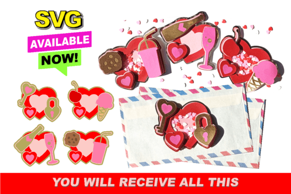 Bringing Romance to Life with Valentines Day Stickers 3D SVG