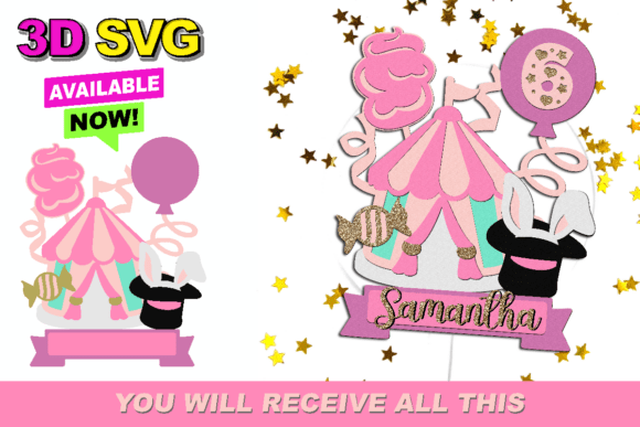 Circus Girl Topper 3D SVG: A Practical Evaluation for Creators