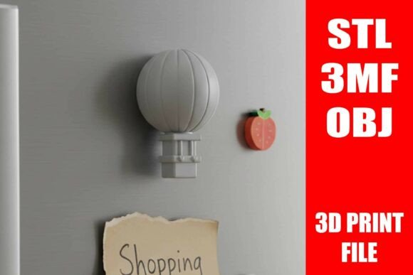 Integrating the Baloon Hot Air Magnet Stl 3d Print into Your Creative Workflow