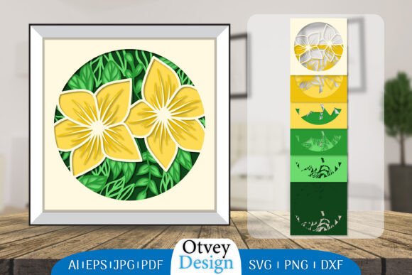 Mastering the Art of 3D Shadow Box Floral Layered Papercut Designs