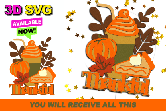 Sweet Pumpkin Cake Topper 3D SVG: Elevating Your Fall Creations