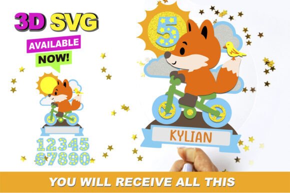 Unlocking Creativity: The Ultimate Guide to Fox on Bike Cake Topper 3D SVG Files